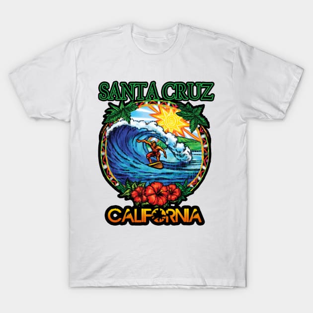 Santa Cruz T-Shirt by ZombeeMunkee